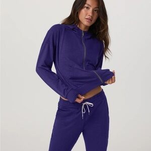 NWT Vuori Women's Halo Modern Full Zip Hoodie